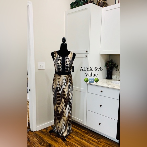 🔥ALYX Size Small Maxi Dress NWT🪴🆕🪴$70 dress~ - Picture 10 of 16